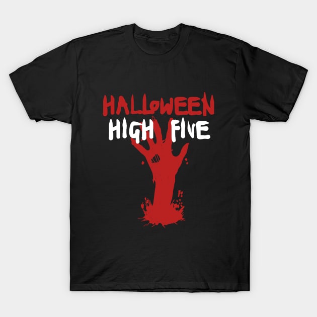 Halloween High Five T-Shirt by BavarianApparel